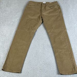 Flint Tinder Pants Men 29x30 Brown Khaki Slim Fit Casual Stretch Chino Huckberry